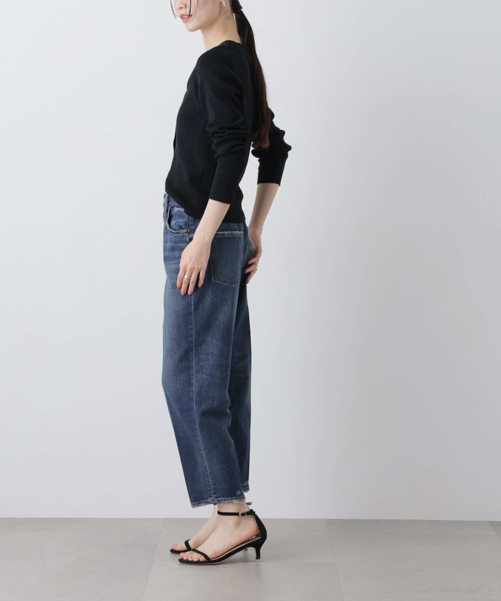 nano･universe「Healthy DENIM/Key Lime」|チノ|