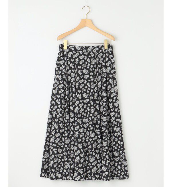 組曲「【WEB限定】ギャザーライトデシン タックスカート」|スカート|