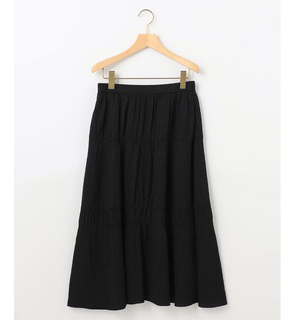 組曲「【WEB限定】ステッチストライプドビー ギャザースカート」|スカート|