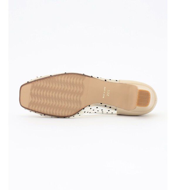 組曲「【WEB限定・低反発】チュールバレエパンプス」|パンプス|