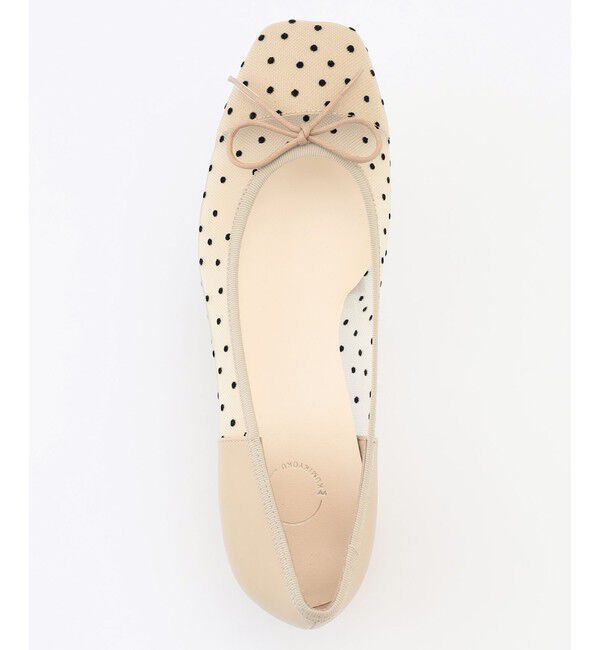 組曲「【WEB限定・低反発】チュールバレエパンプス」|パンプス|