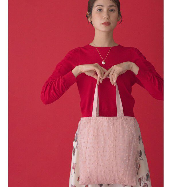 組曲「ハートレイヤード トート」|トートバッグ|ベージュ系5