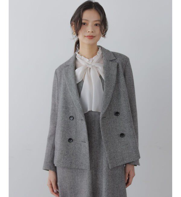 組曲「【WEB限定】シャイニーオーガンボウタイ付き ブラウス」|シャツ・ブラウス|