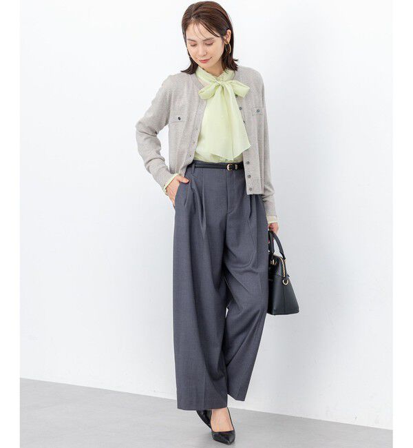 組曲「【WEB限定】シャイニーオーガンボウタイ付き ブラウス」|シャツ・ブラウス|