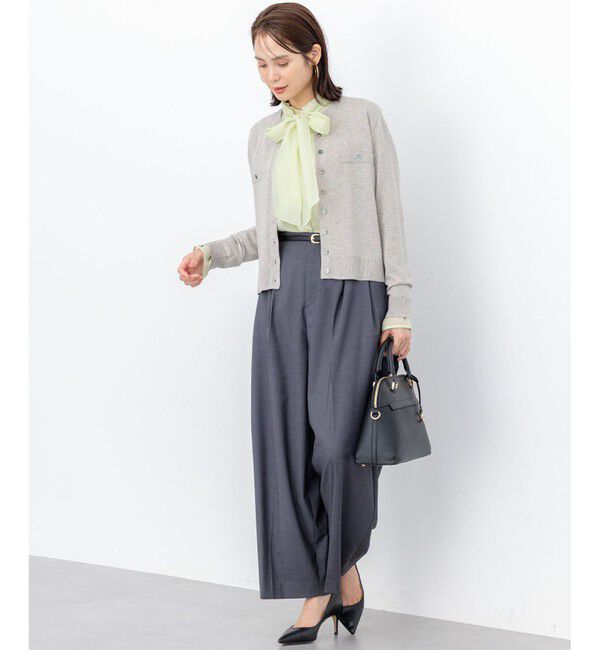 組曲「【WEB限定】シャイニーオーガンボウタイ付き ブラウス」|シャツ・ブラウス|