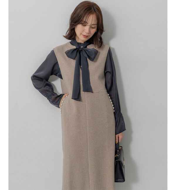 組曲「【WEB限定】シャイニーオーガンボウタイ付き ブラウス」|シャツ・ブラウス|