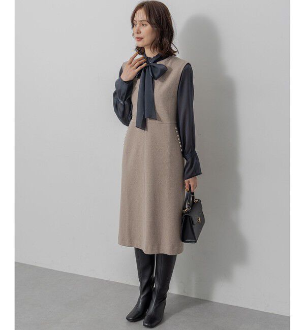 組曲「【WEB限定】シャイニーオーガンボウタイ付き ブラウス」|シャツ・ブラウス|