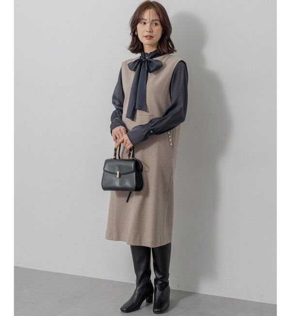 組曲「【WEB限定】シャイニーオーガンボウタイ付き ブラウス」|シャツ・ブラウス|