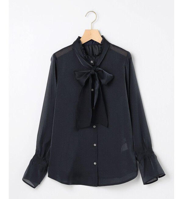 組曲「【WEB限定】シャイニーオーガンボウタイ付き ブラウス」|シャツ・ブラウス|