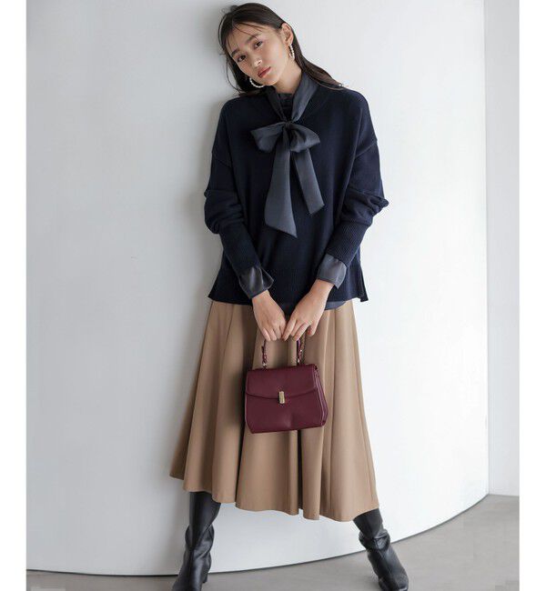 組曲「【WEB限定】シャイニーオーガンボウタイ付き ブラウス」|シャツ・ブラウス|