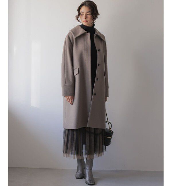 組曲「ウールモッサステンカラー コート」|ステンカラーコート|