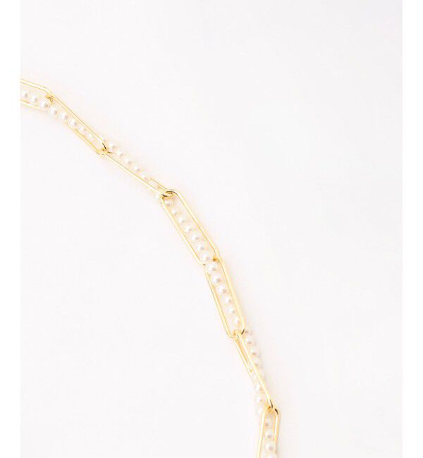 組曲「ツイストパールチェーン ネックレス」|ネックレス|