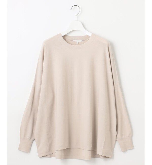 自由区「【WEB限定カラーあり】レーヨンストレッチ ニットT」|ニット・セーター|