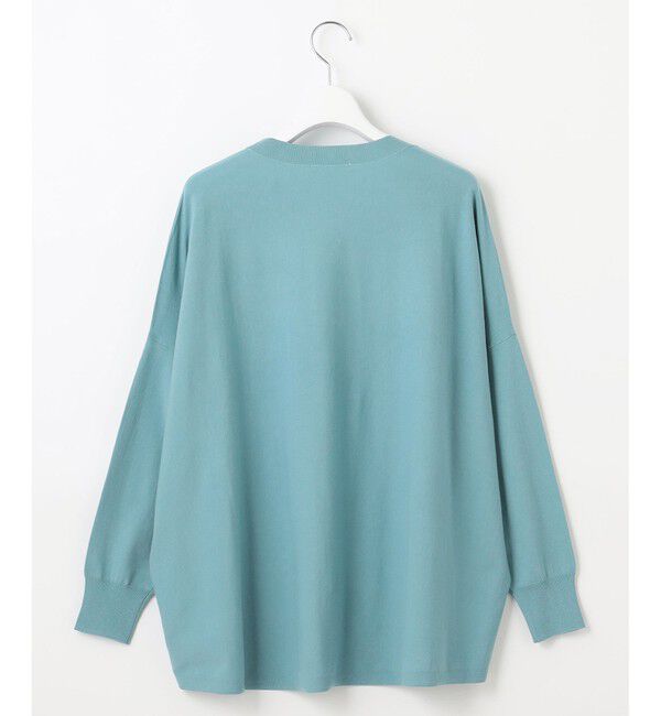 自由区「【WEB限定カラーあり】レーヨンストレッチ ニットT」|ニット・セーター|