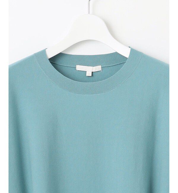 自由区「【WEB限定カラーあり】レーヨンストレッチ ニットT」|ニット・セーター|