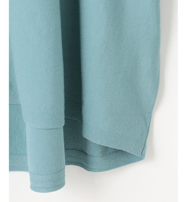 自由区「【WEB限定カラーあり】レーヨンストレッチ ニットT」|ニット・セーター|