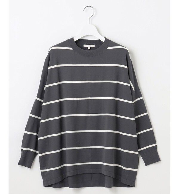 自由区「【WEB限定カラーあり】レーヨンストレッチ ニットT」|ニット・セーター|