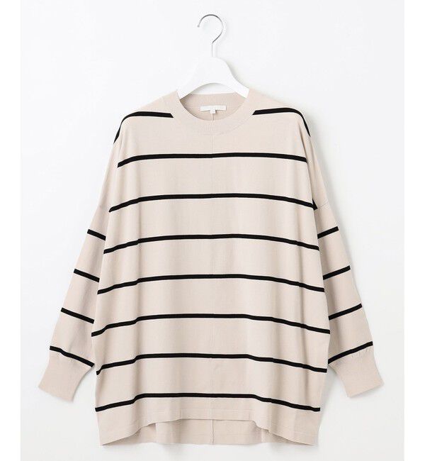 自由区「【WEB限定カラーあり】レーヨンストレッチ ニットT」|ニット・セーター|