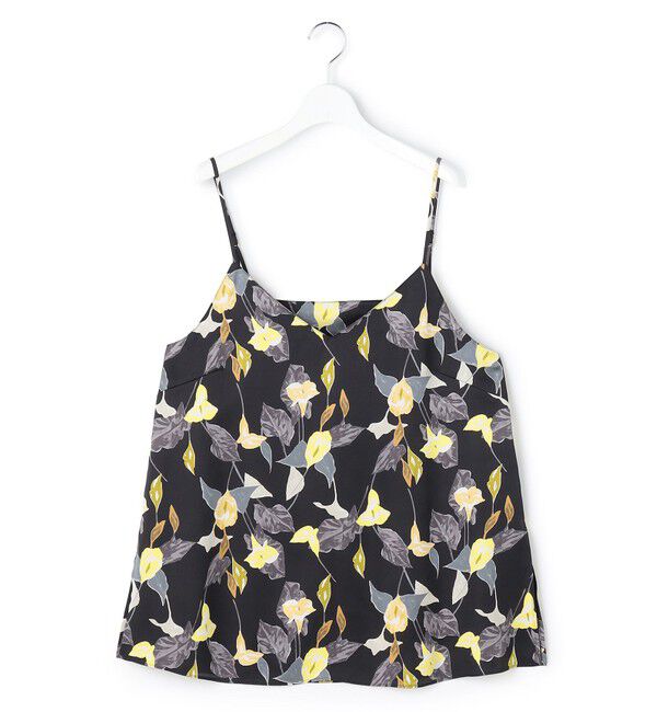 23区「カラーリリープリント キャミソールブラウス」|シャツ・ブラウス|