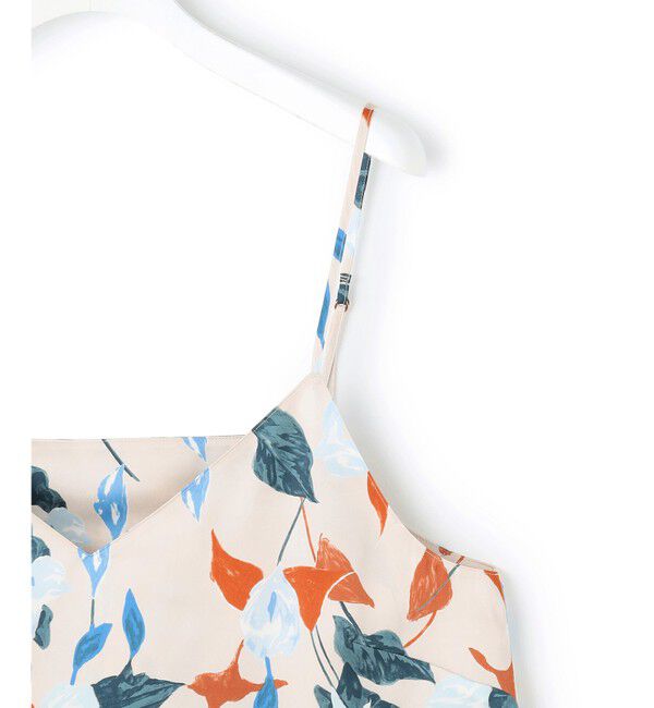 23区「カラーリリープリント キャミソールブラウス」|シャツ・ブラウス|