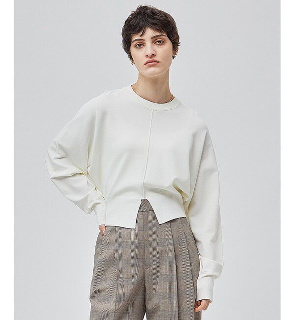 BEIGE,「【洗える】LAURA / ドルマンニット」|ニット・セーター|Ecru