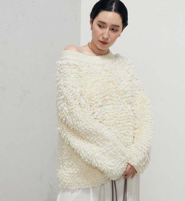 Laraaji「ループ編み2WAYプルオーバーニット」|ニット・セーター|