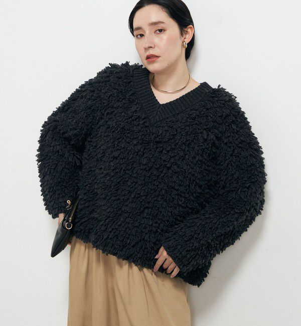 Laraaji「ループ編み2WAYプルオーバーニット」|ニット・セーター|