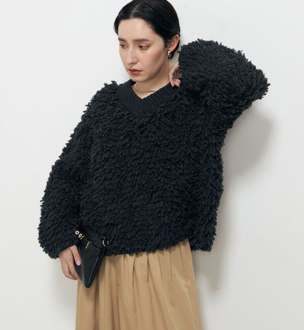 Laraaji「ループ編み2WAYプルオーバーニット」|ニット・セーター|