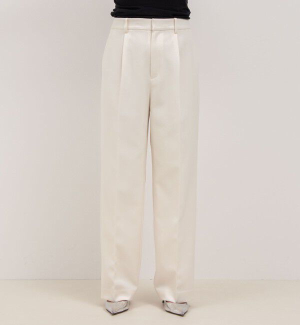 NOLLEY'S「ウォッシャブルウール調愛されイージーワイドパンツ」|その他|