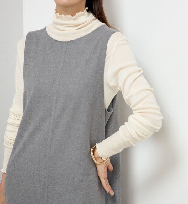 NOLLEY'S「《セットアップ対応》ウォッシャブル両面起毛2WAYワンピース」|ワンピース|