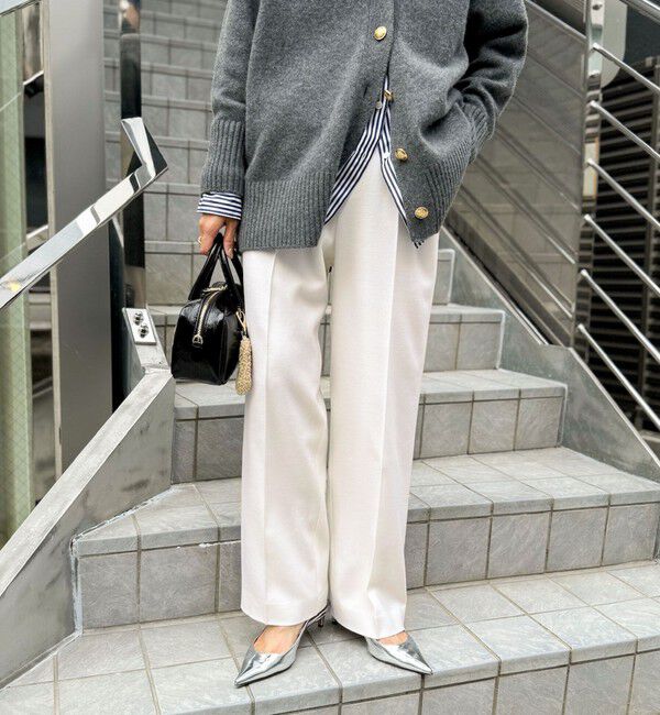 NOLLEY'S「愛されフラノタックワイドパンツ」|その他|