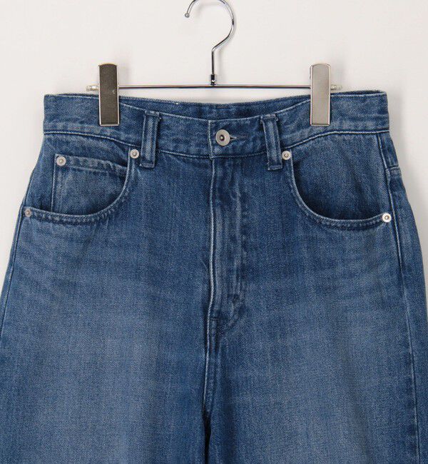 Rie Miller「【RM denim】スリットフレアハイウエストデニム」|デニム|