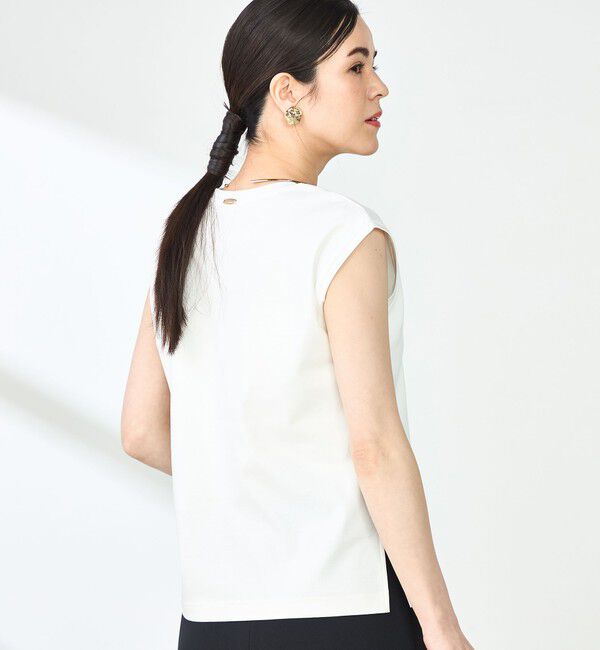 NOLLEY'S sophi「W&W ノースリーブプルオーバーカットソー」|Tシャツ・カットソー|