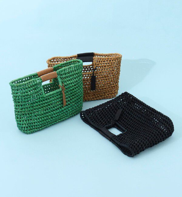 NOLLEY'S「【BAGMATI/ バグマティ】ラフィアかごバッグ【PR林☆別注アイテム】」|かごバッグ|