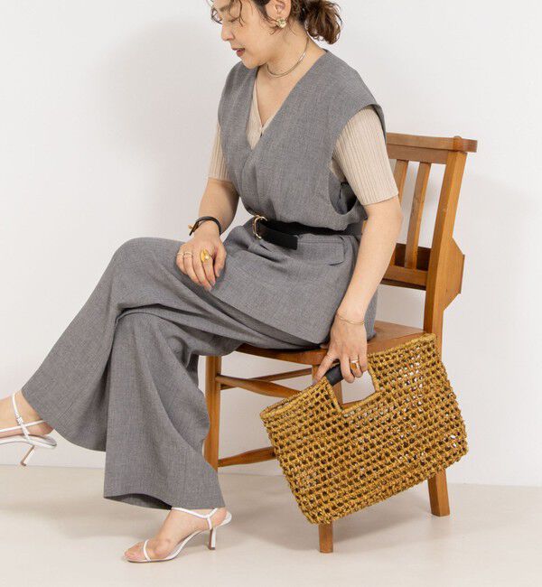 NOLLEY'S「【BAGMATI/ バグマティ】ラフィアかごバッグ【PR林☆別注アイテム】」|かごバッグ|