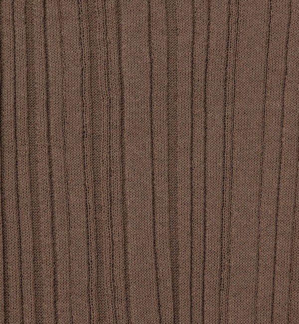 Rie Miller「《手洗い可能》ランダムテレコ2WAYカーディガン」|カーディガン|