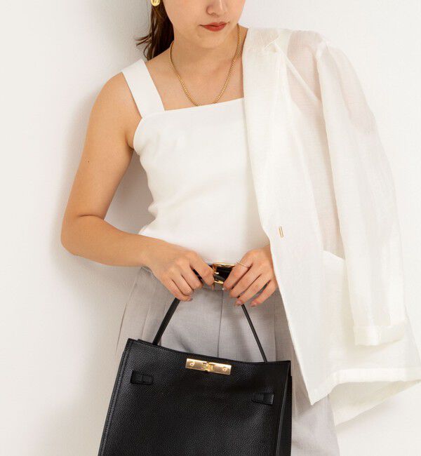 NOLLEY'S sophi「《手洗い可能》総針ニットキャミソール」|キャミソール|