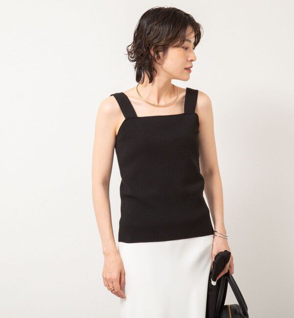 NOLLEY'S sophi「《手洗い可能》総針ニットキャミソール」|キャミソール|