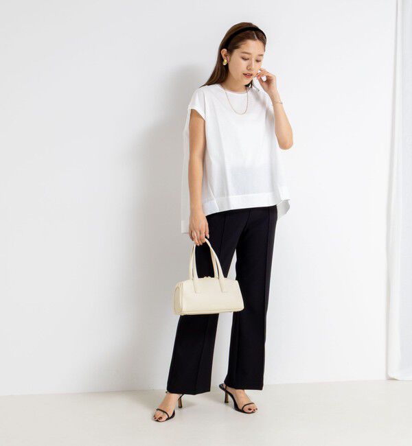 NOLLEY'S「ウォッシャブルハイスペック裾フレアパンツ」|その他|