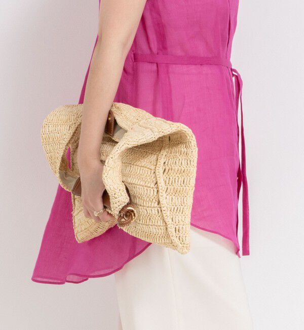 NOLLEY'S「シアーラミーオーバーサイズシャツ」|シャツ・ブラウス|