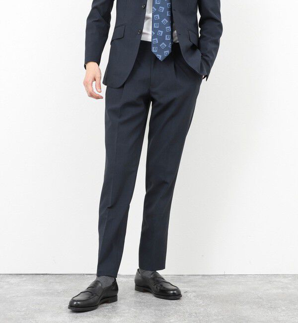 NOLLEY'S goodman「《ビジカジ/セットアップ対応》TRABEST PT トラベスト スラックスパンツ 26SS」|スラックス|ブルー系その他