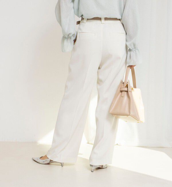 NOLLEY'S「ウォッシャブルドライツイルワイドパンツ」|その他|