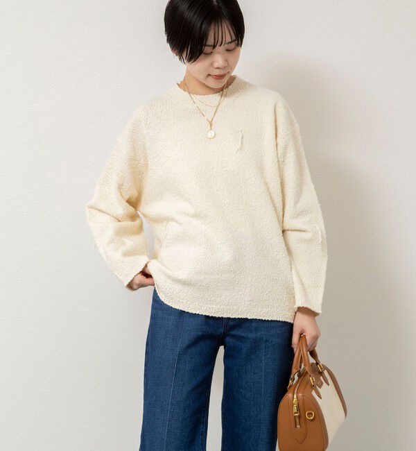 NOLLEY'S sophi「【IRONING/アイロニング】bubble cottonプルオーバー」|ニット・セーター|
