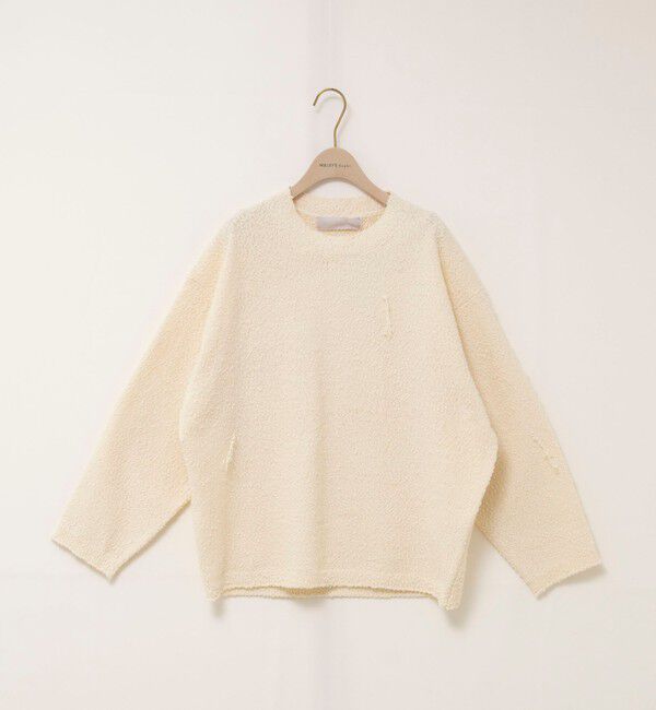 NOLLEY'S sophi「【IRONING/アイロニング】bubble cottonプルオーバー」|ニット・セーター|