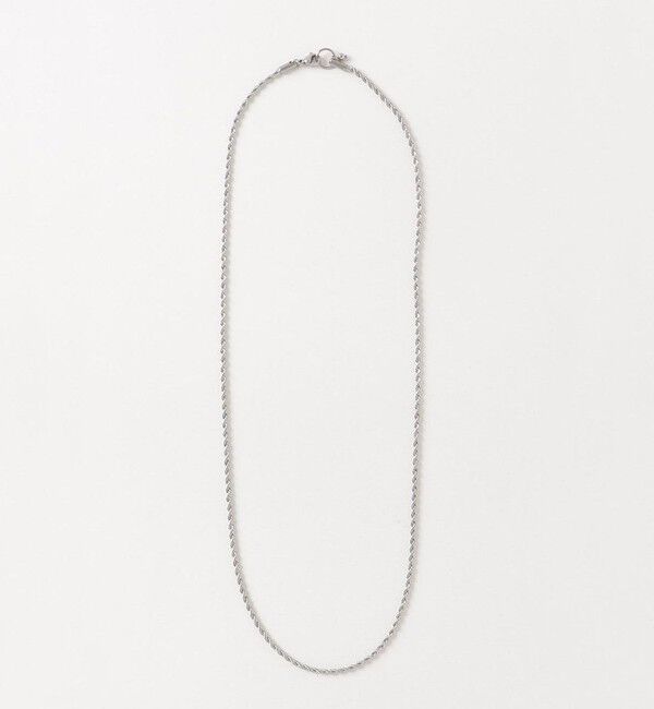 fredy emue「ステンレススクリューチェーンネックレス ロング」|ネックレス|