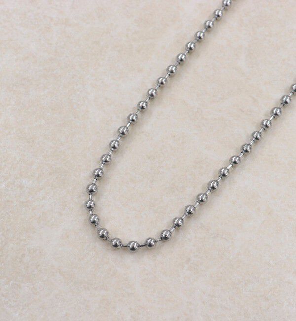 fredy emue「ステンレスボールチェーンフックネックレス」|ネックレス|