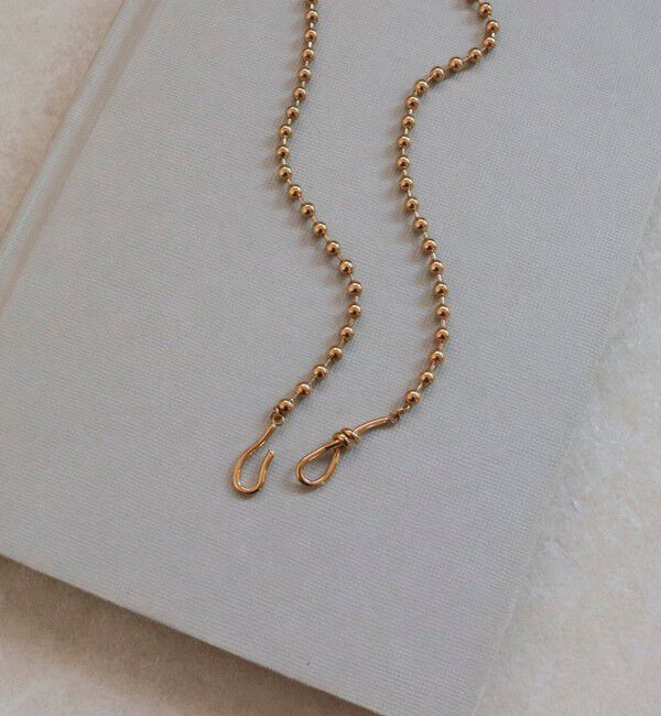 fredy emue「ステンレスボールチェーンフックネックレス」|ネックレス|