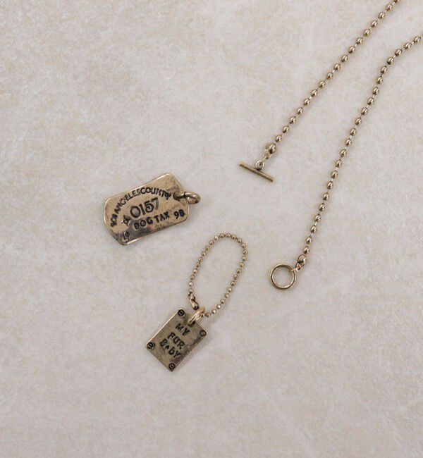 fredy emue「アンティークタグネックレス」|ネックレス|