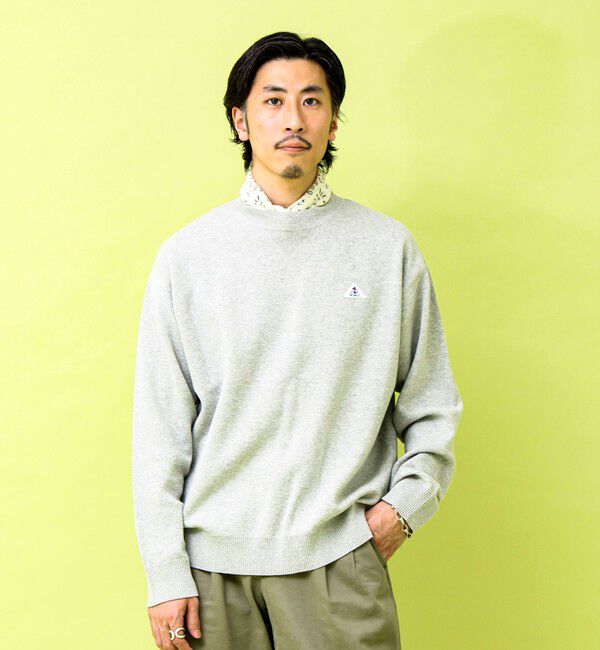 GLOSTER「【GEVACO/ゲバコ】スウェットニットプルオーバー」|スウェット・ジャージ|