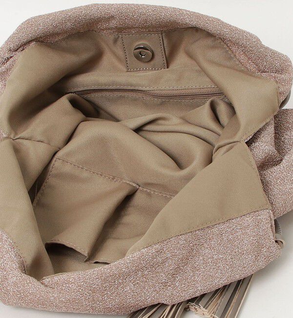 fredy emue「ラメ生地ループハンドルトート」|トートバッグ|